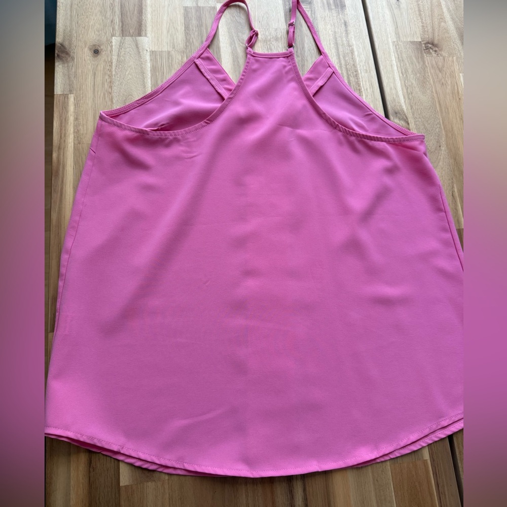 Miduo Racerback V-Neck Tank - size L - Picture 2 of 3